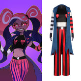 "Hazbin Hotel Hell's Inn Cosplay - 3V Group Velvette Costume for Halloween" - Halloweez